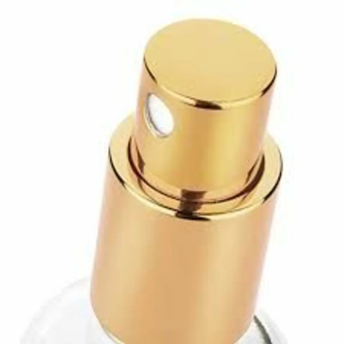Metallic Golden Refillable Perfume Atomizer Bottle - Image 2