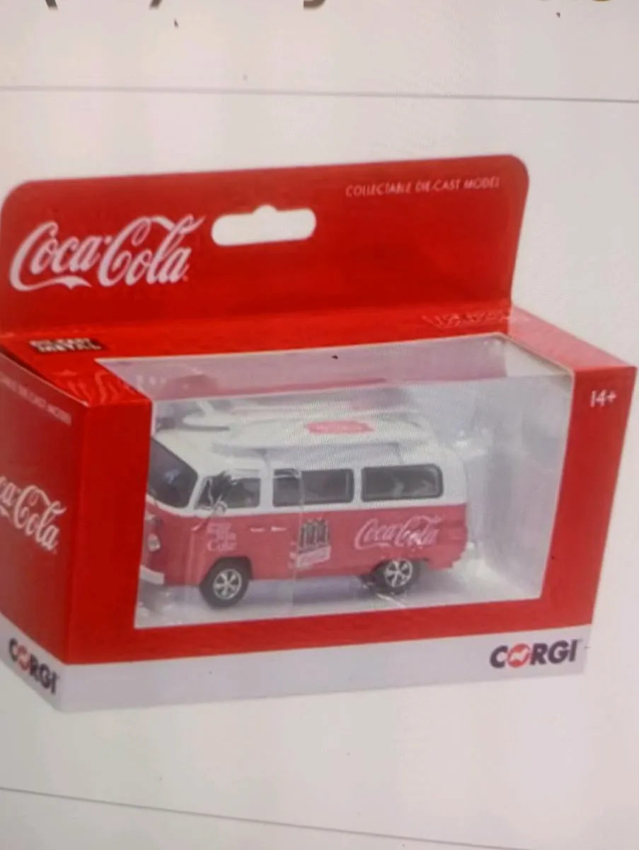 COCA COLA VOLKSWAGEN CAMPERVAN - Image 1