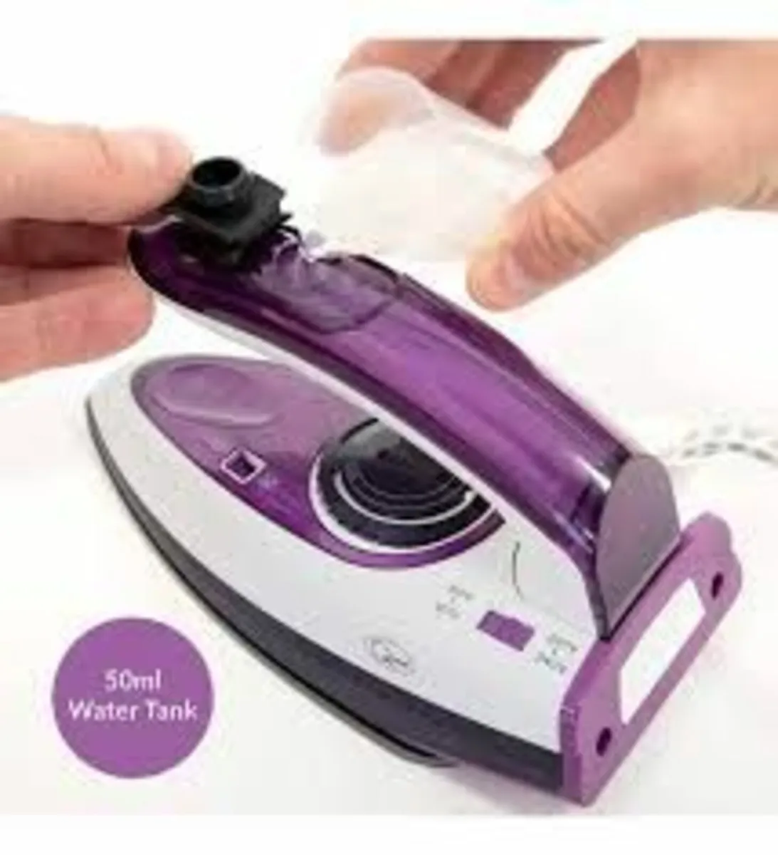 Quest Travel Clothes Iron. Cheap Compact Portable. - Image 4