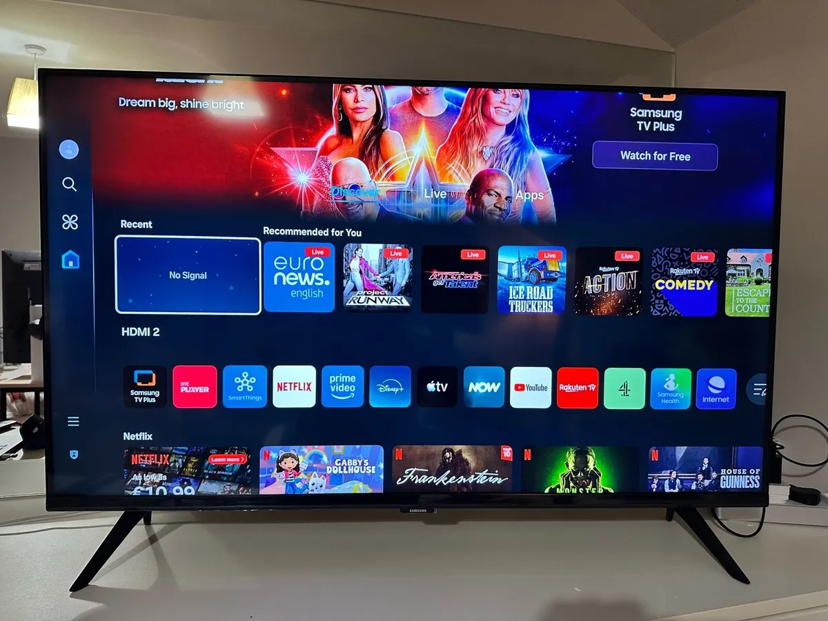 Samsung 43" CU7000 4K Smart TV - Barely Used! - Image 1