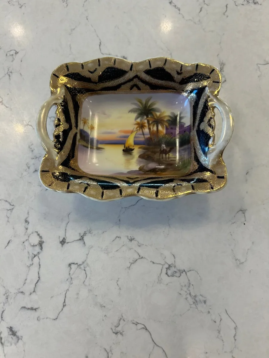 Noritake Small Cabinet Plate antique - Image 1