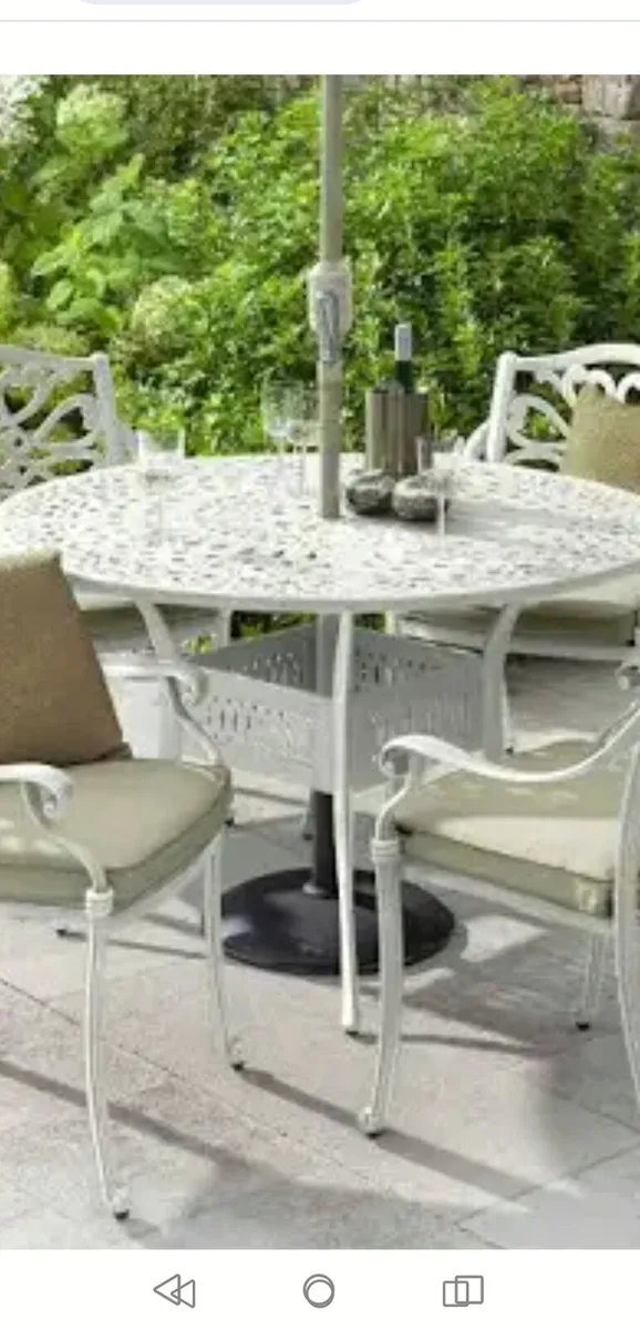 **SALE*Hartman Cast Aluminium Maize 4 Seater Table