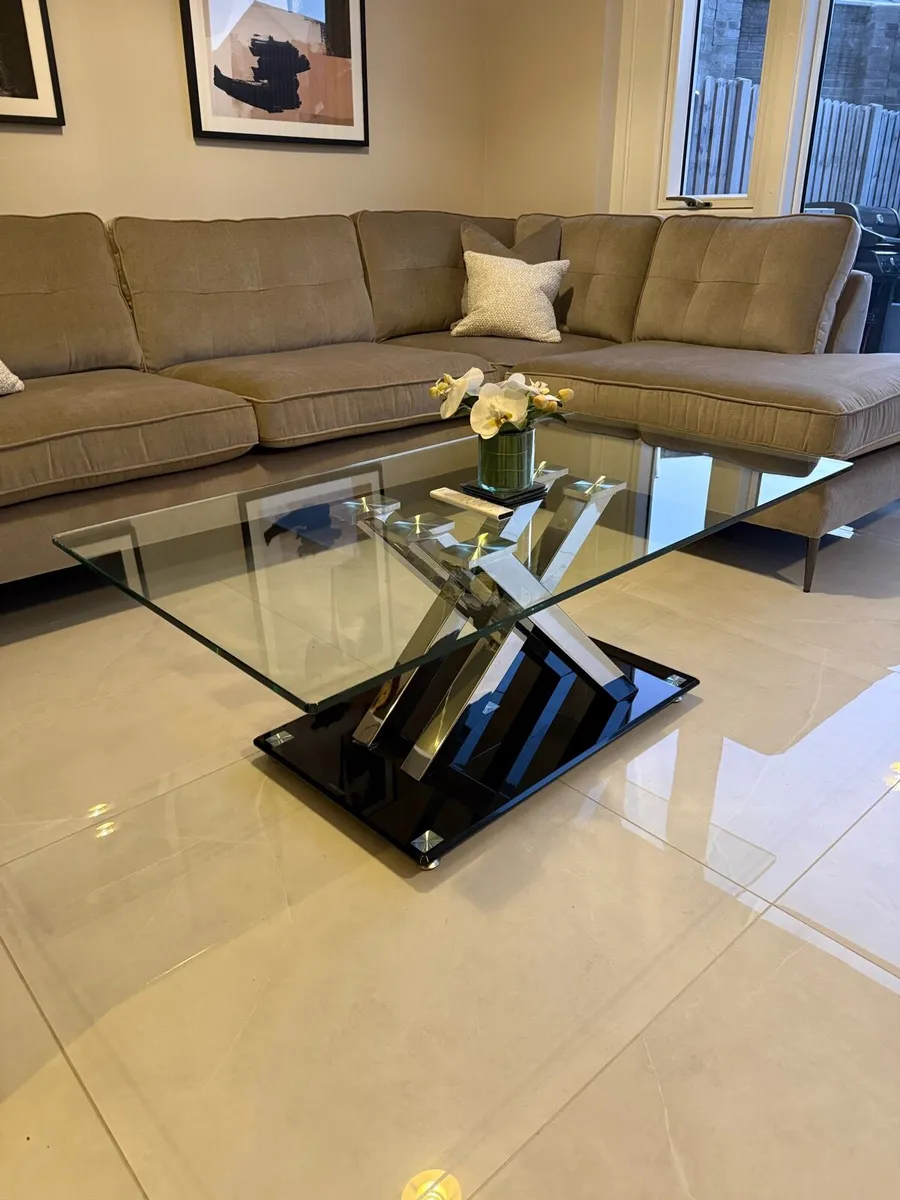 Glass Coffee Table - Image 1