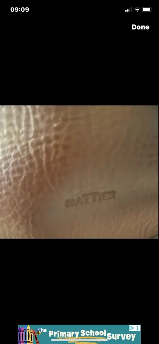 Matties Brand Leather Handbag - Image 2