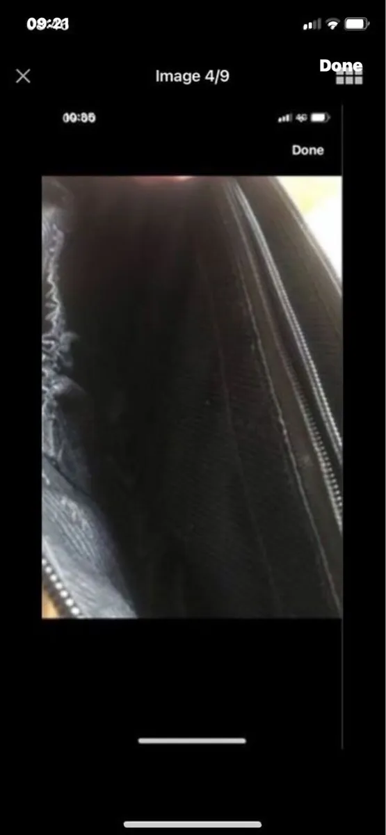 NEW-Daniela Moda Leather Handbag - Image 4