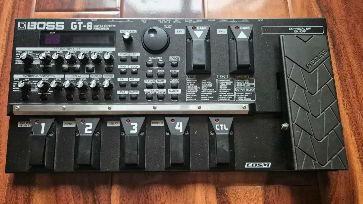 Boss GT8 guitar multieffect processor - Image 1
