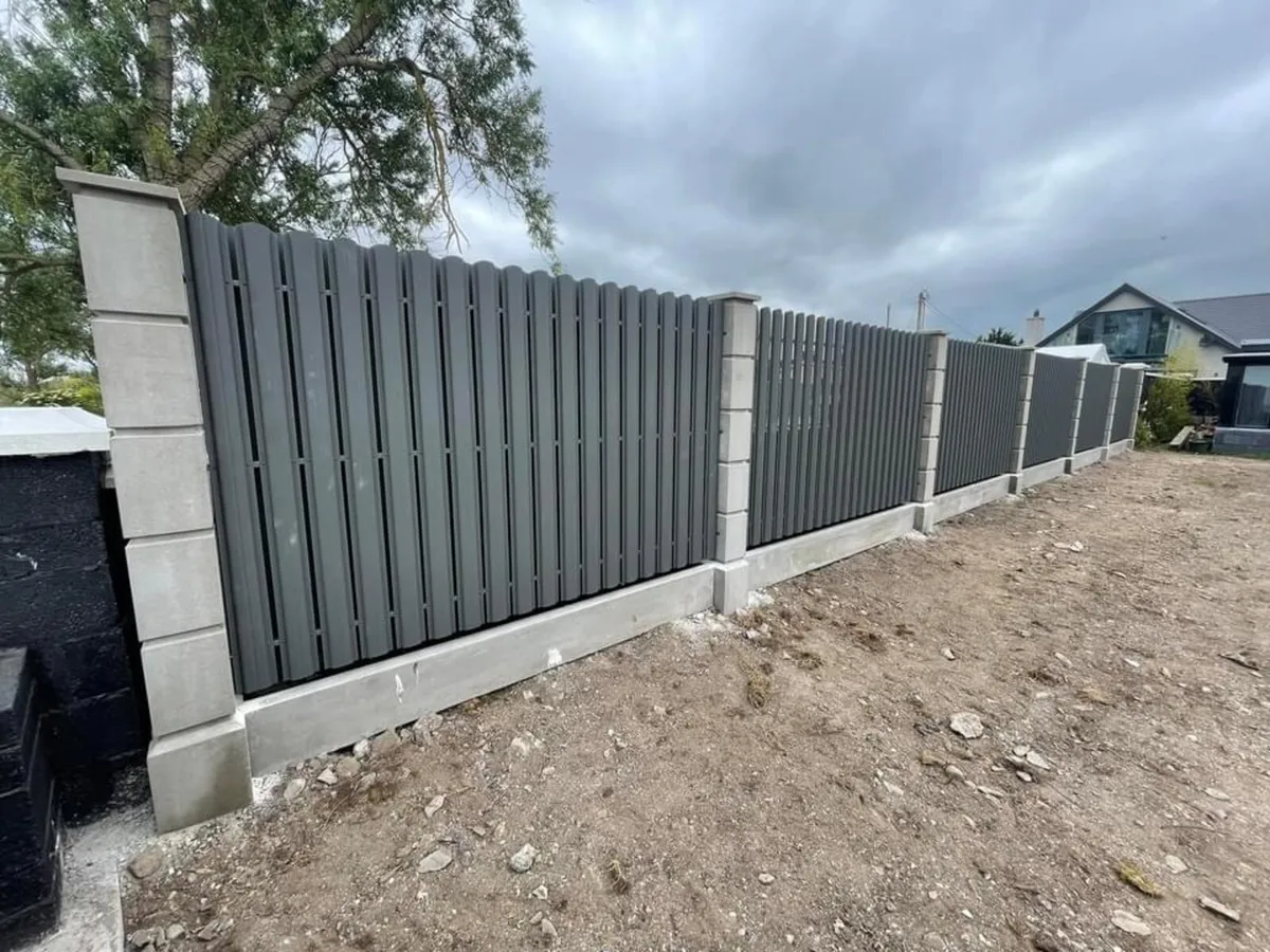 Concrete fence posts,baseboards - Image 2