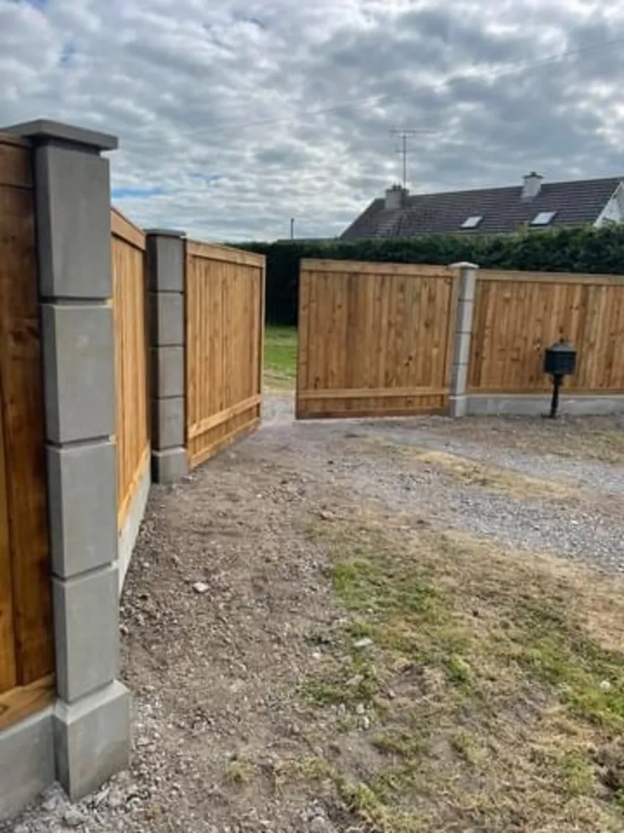 Concrete fence posts,baseboards - Image 3