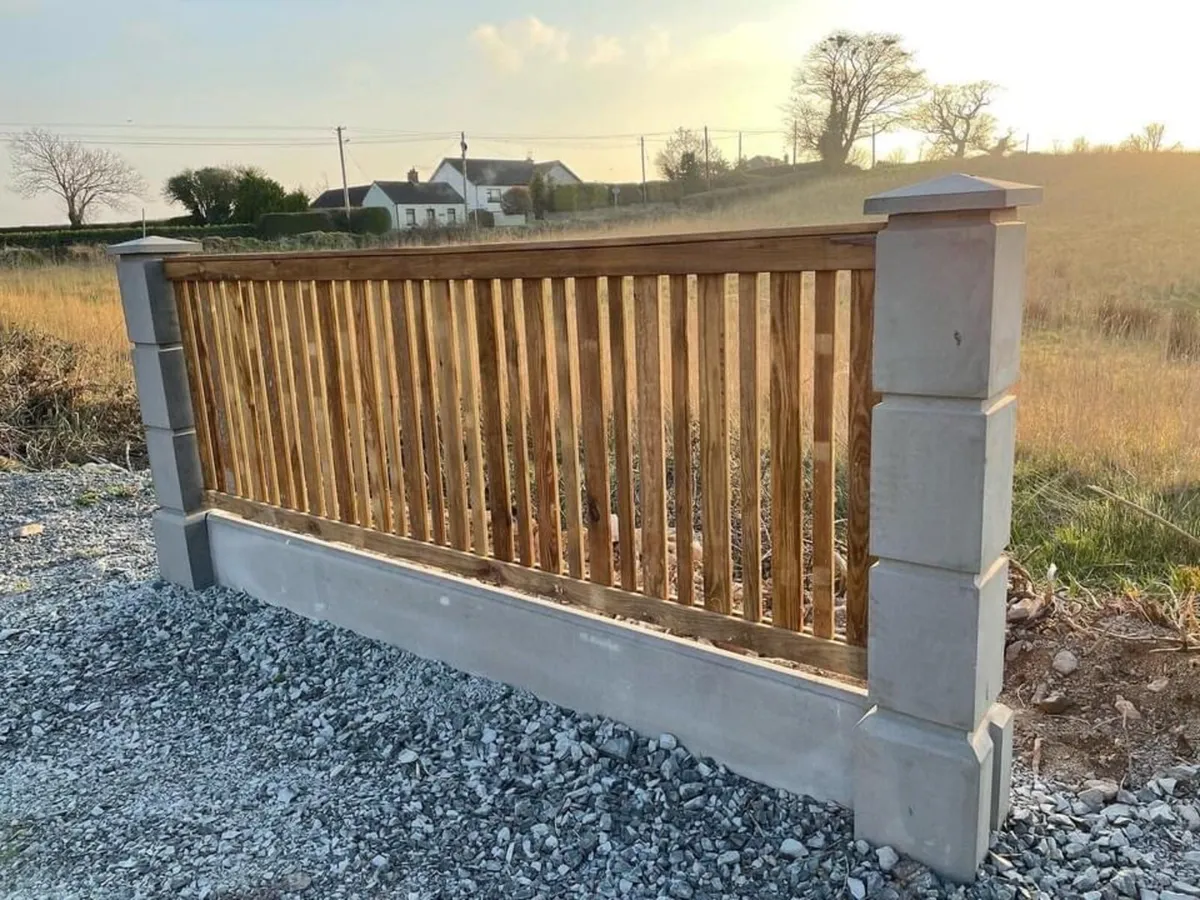 Concrete fence posts,baseboards - Image 4