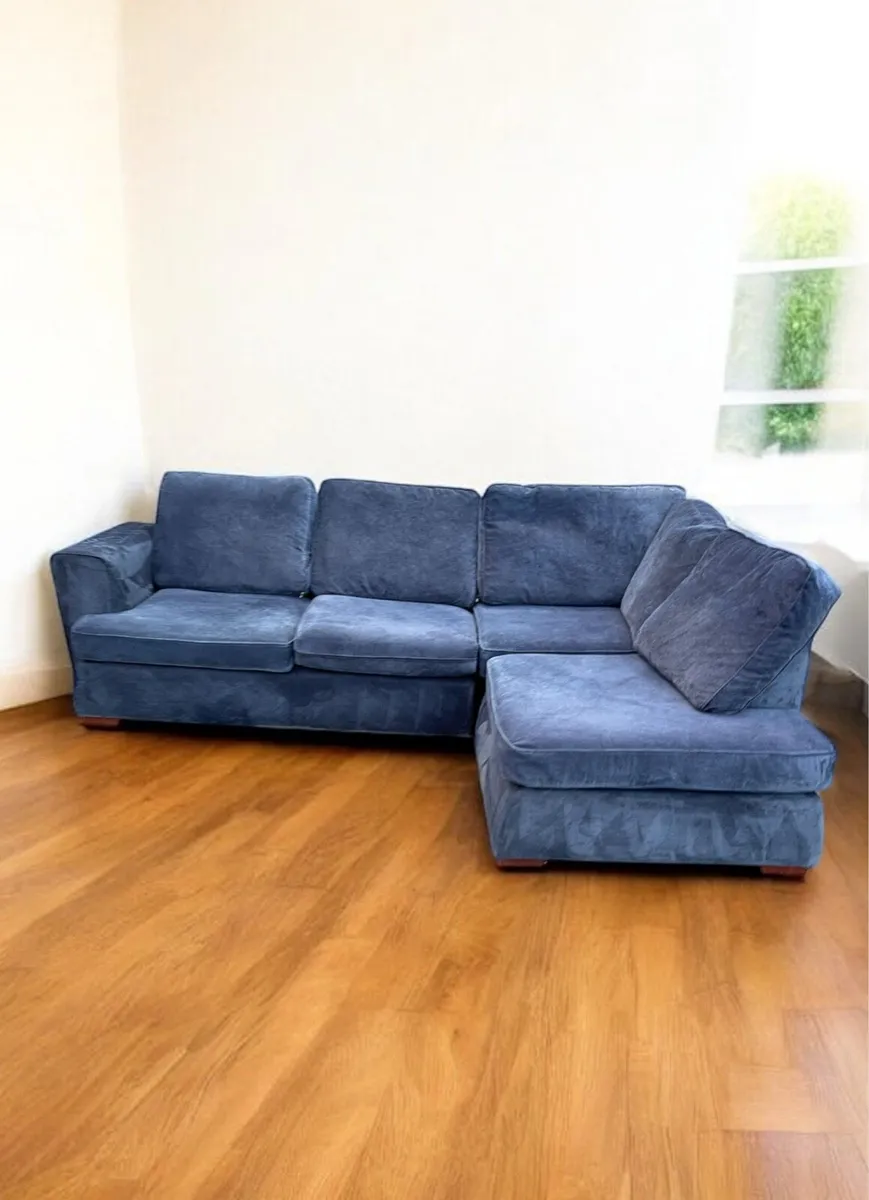 Dfs orka  beautiful corner Sofa  delivery av - Image 1