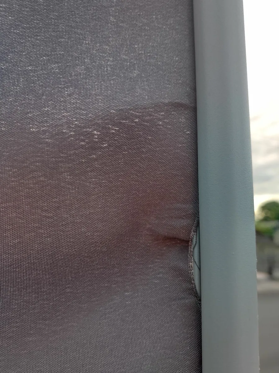 Retractable Side Awning Anthracite 200x1000 privac - Image 2