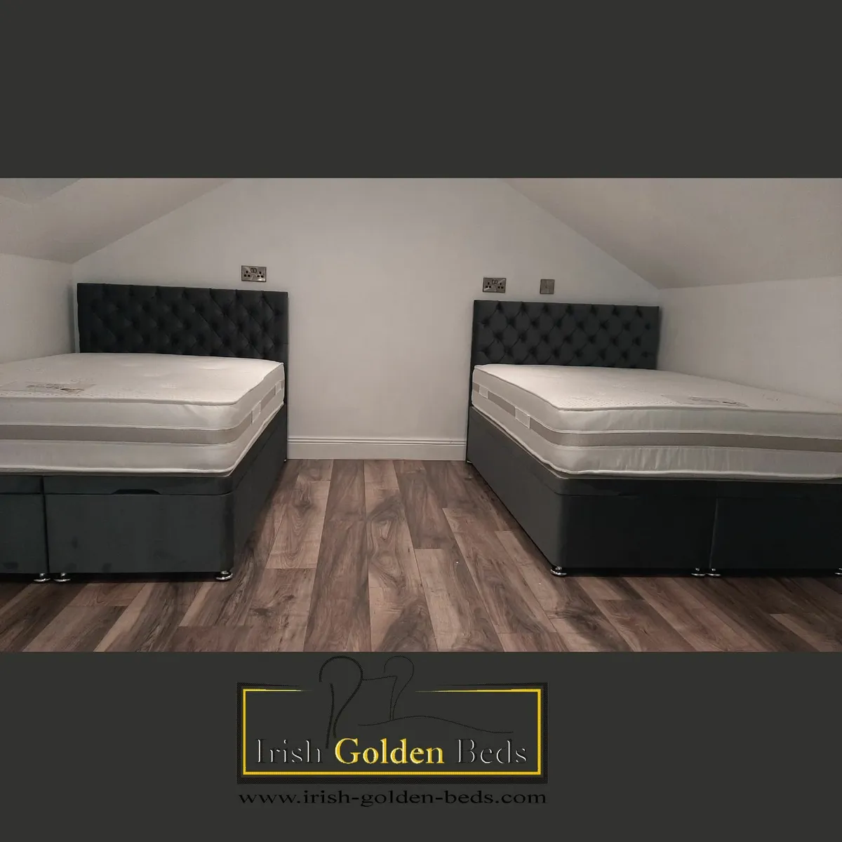 Ottoman Storage Bed Gas Lift Frame Base End Lift - Image 1