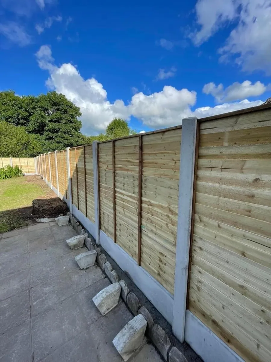 H type concrete posts,baseboards,fence panels - Image 2