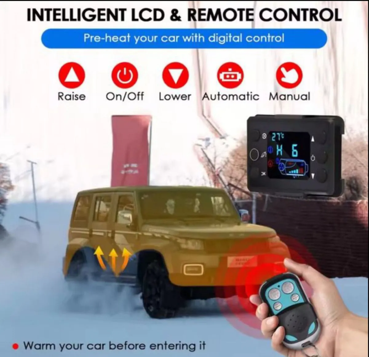 Parking Heater 12v 5kw Portable Diesel Heater - Image 3