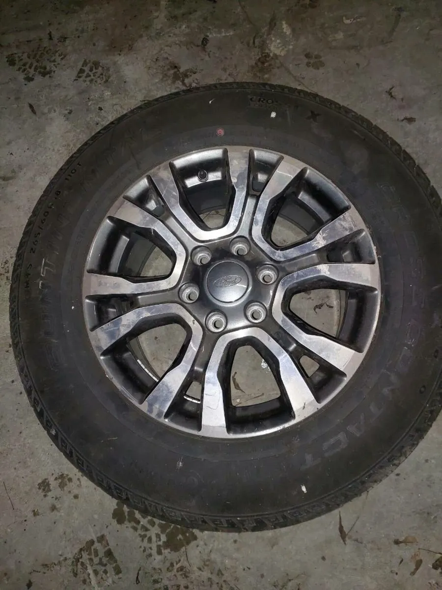 Ford ranger alloys and tyres - Image 1