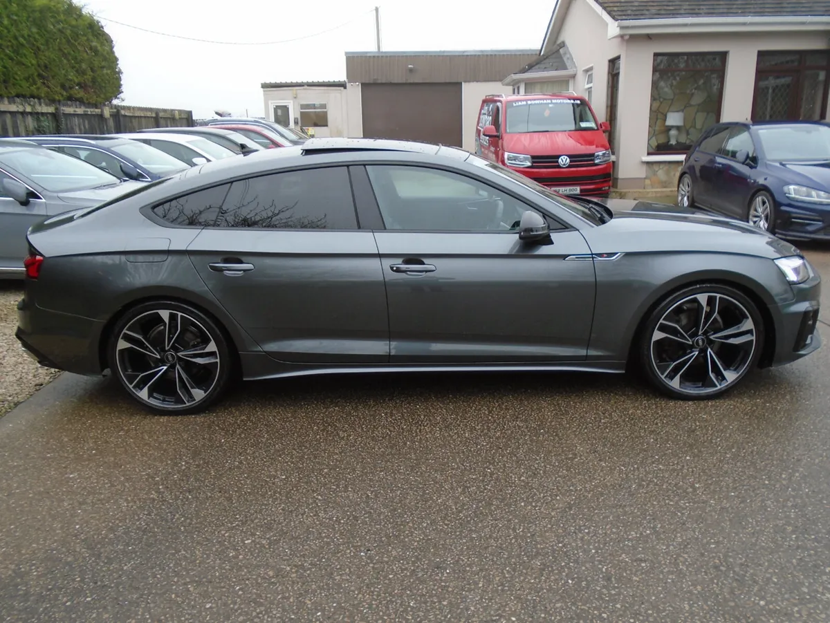 Audi A5 2023,S-line,Panroof,Half leather - Image 2