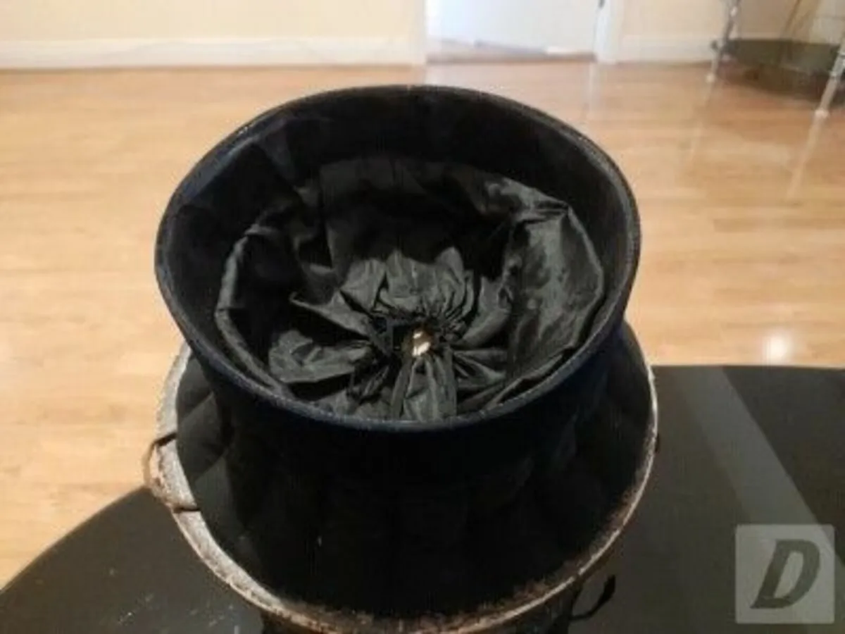 Vintage Antique French EU Judge Robe Hat Law Gown - Image 3