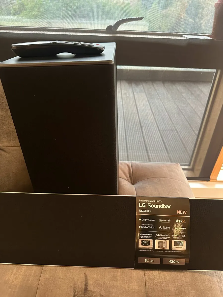 LG Soundbar + Wireless Subwoofer USG10TY - Image 2
