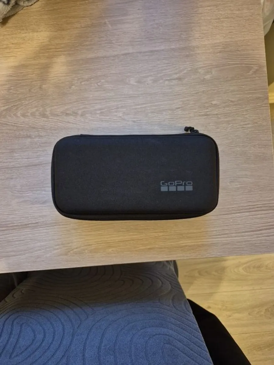 gopro black 9 camera, gopro volta battery tripod grip, case - Image 1