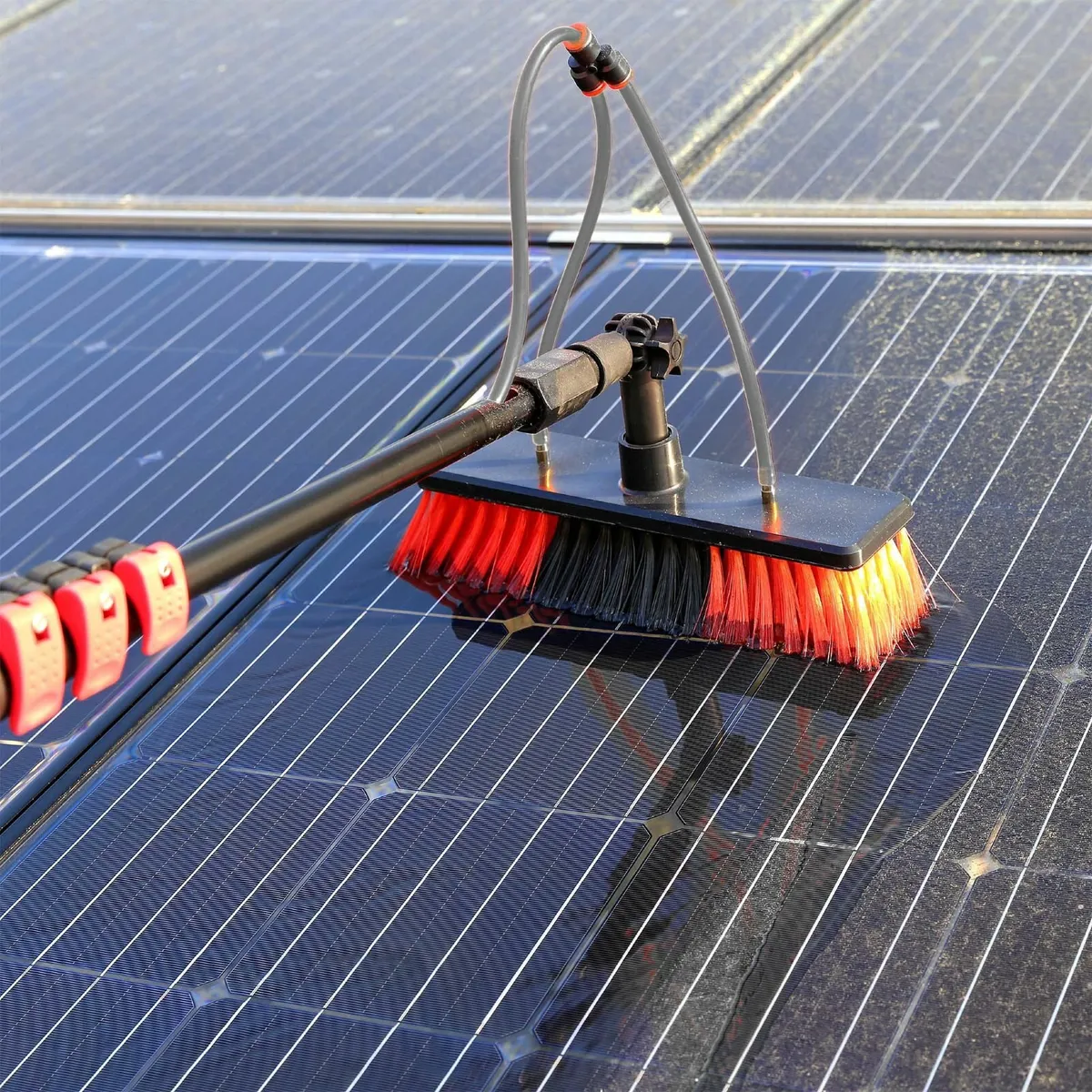 Solar Panel Telescopic Wash Brush .. Free Delivery - Image 1
