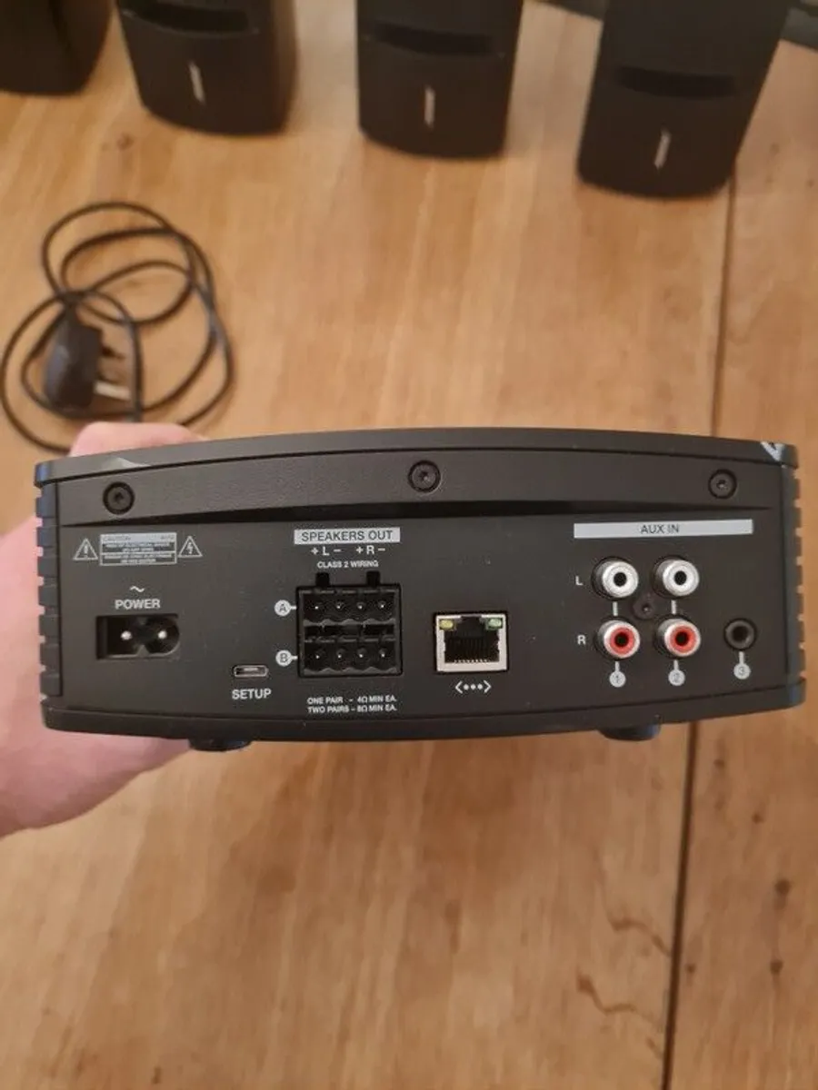 Bose Sound System 4 Speakers and Bose SA-5 Amplifi - Image 3