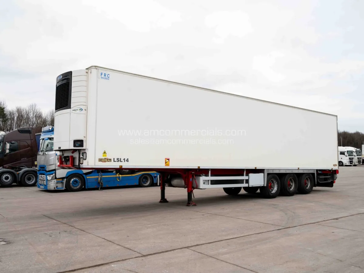 2016 CHEREAU MEAT RAIL FRDGE TRAILER - Image 4