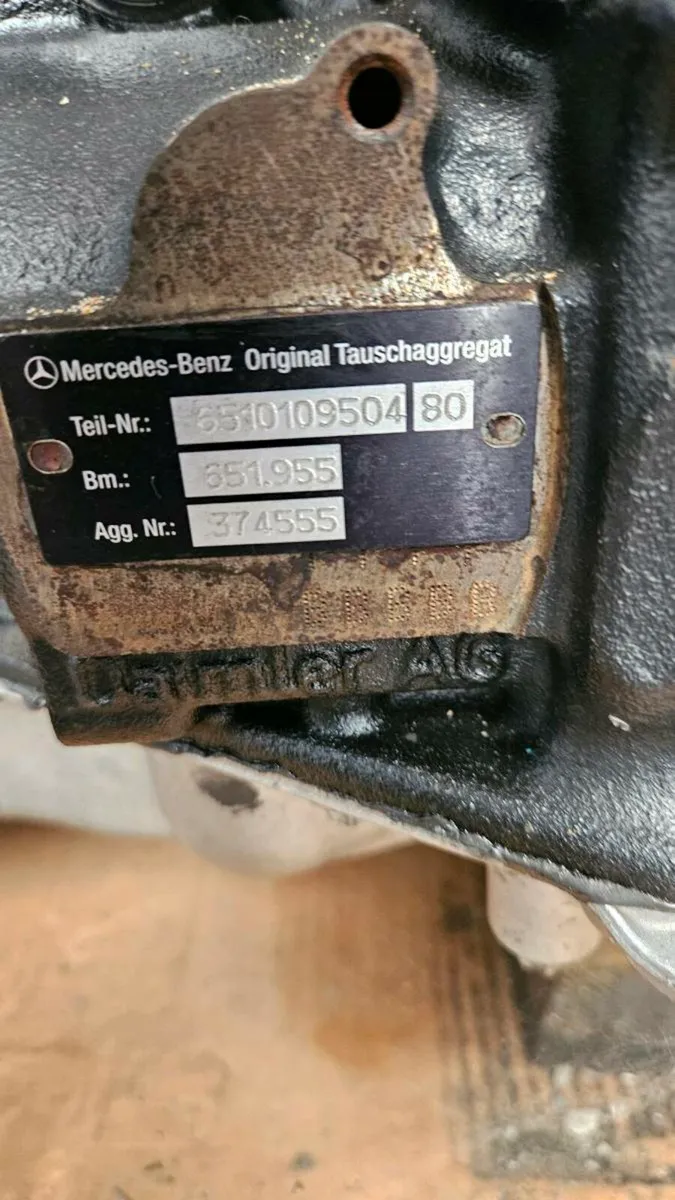 Mercedes-Benz Engine 651.955 V class or sprinter. - Image 1