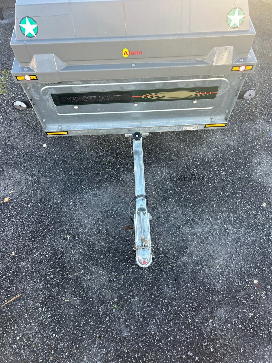 Daxara 127 hardtop covered car trailer - Image 2