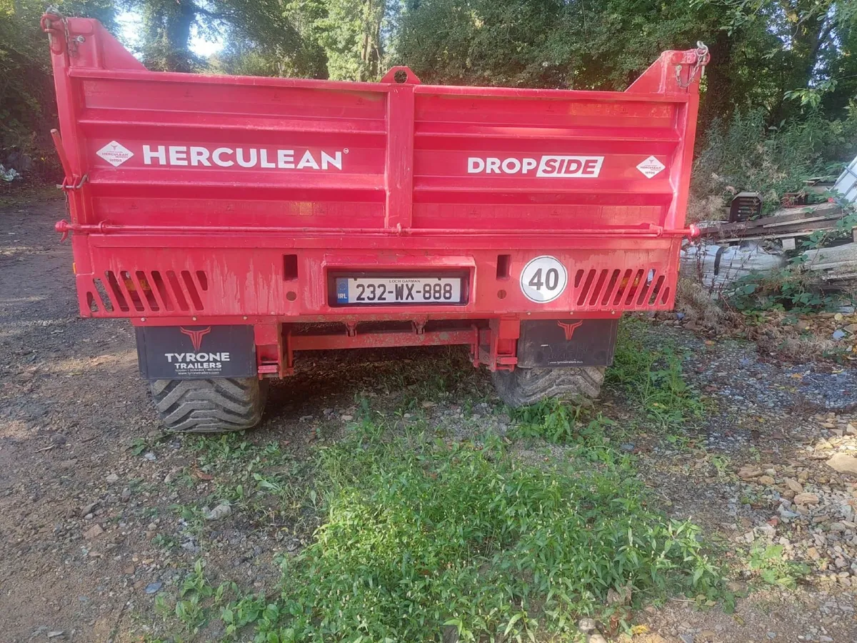 12 Tonne Dropside Tipper Trailer - Image 3