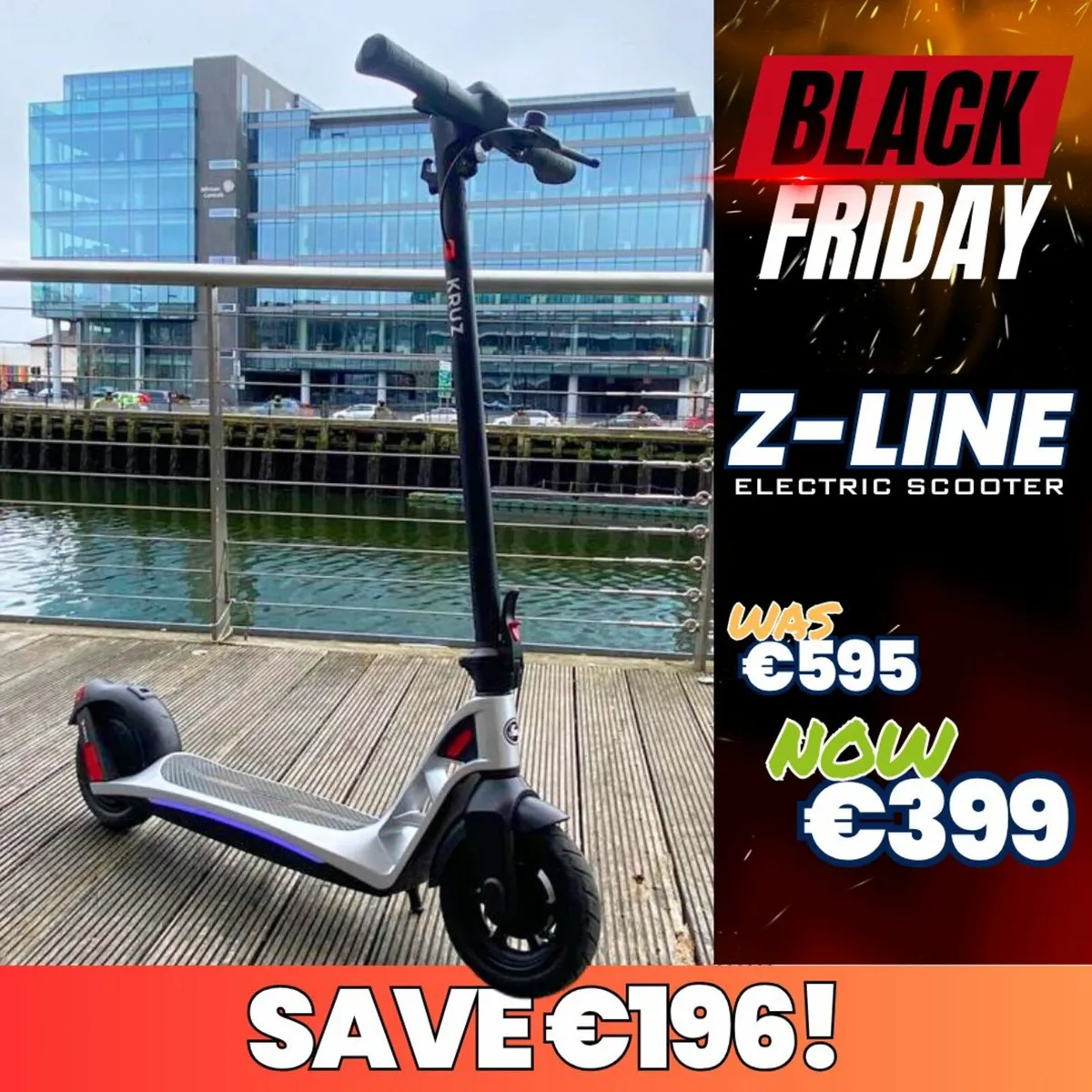 Z – Line Folding Electric Scooter - Image 1