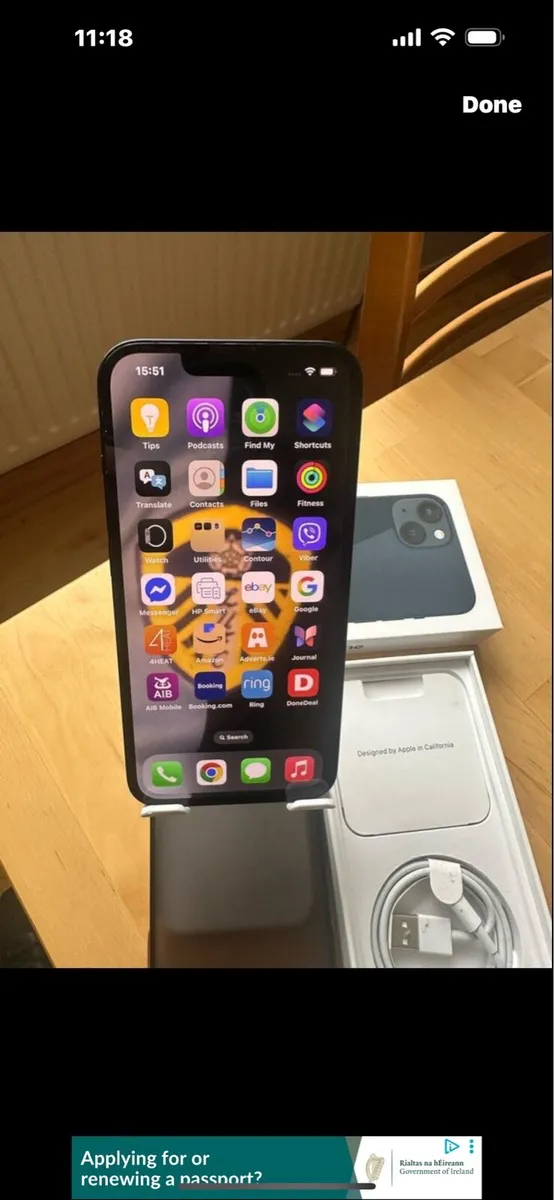 iPhone 13 256gb unlocked boxed - Image 1