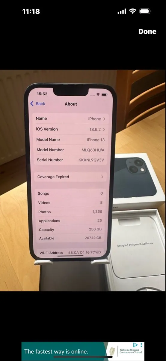 iPhone 13 256gb unlocked boxed - Image 2