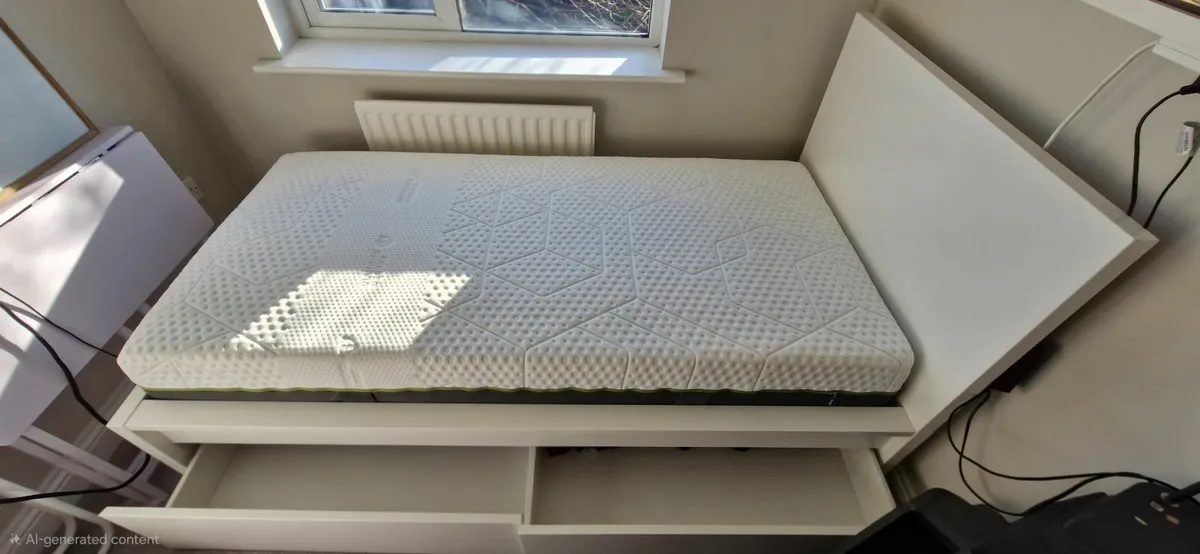 Ikea Single Bed & Emma premium mattress - Image 1