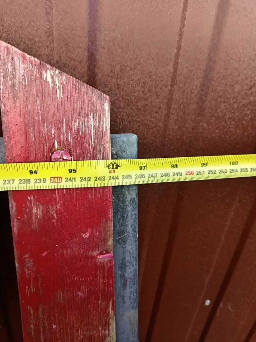 Galvanised timber gates - Image 2