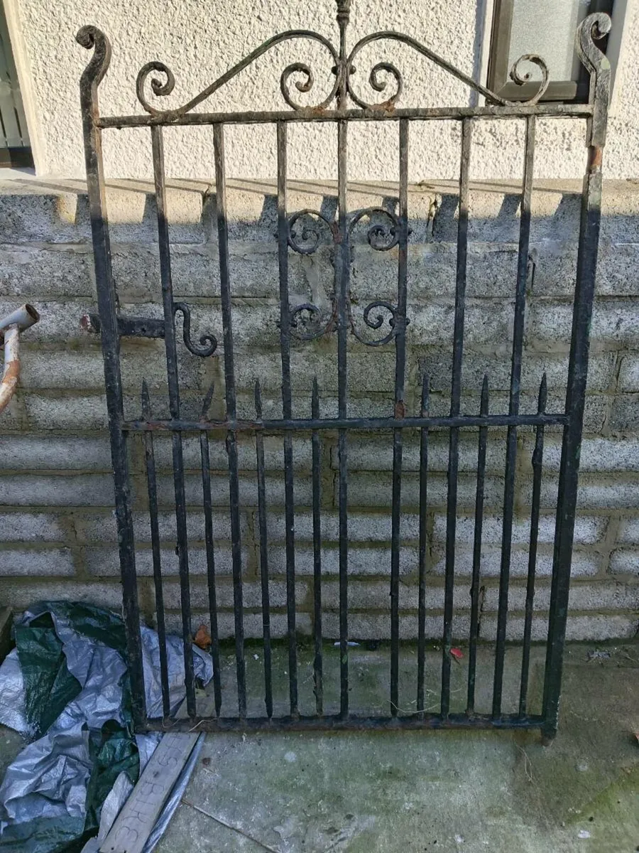 Cast iron gate - Image 1