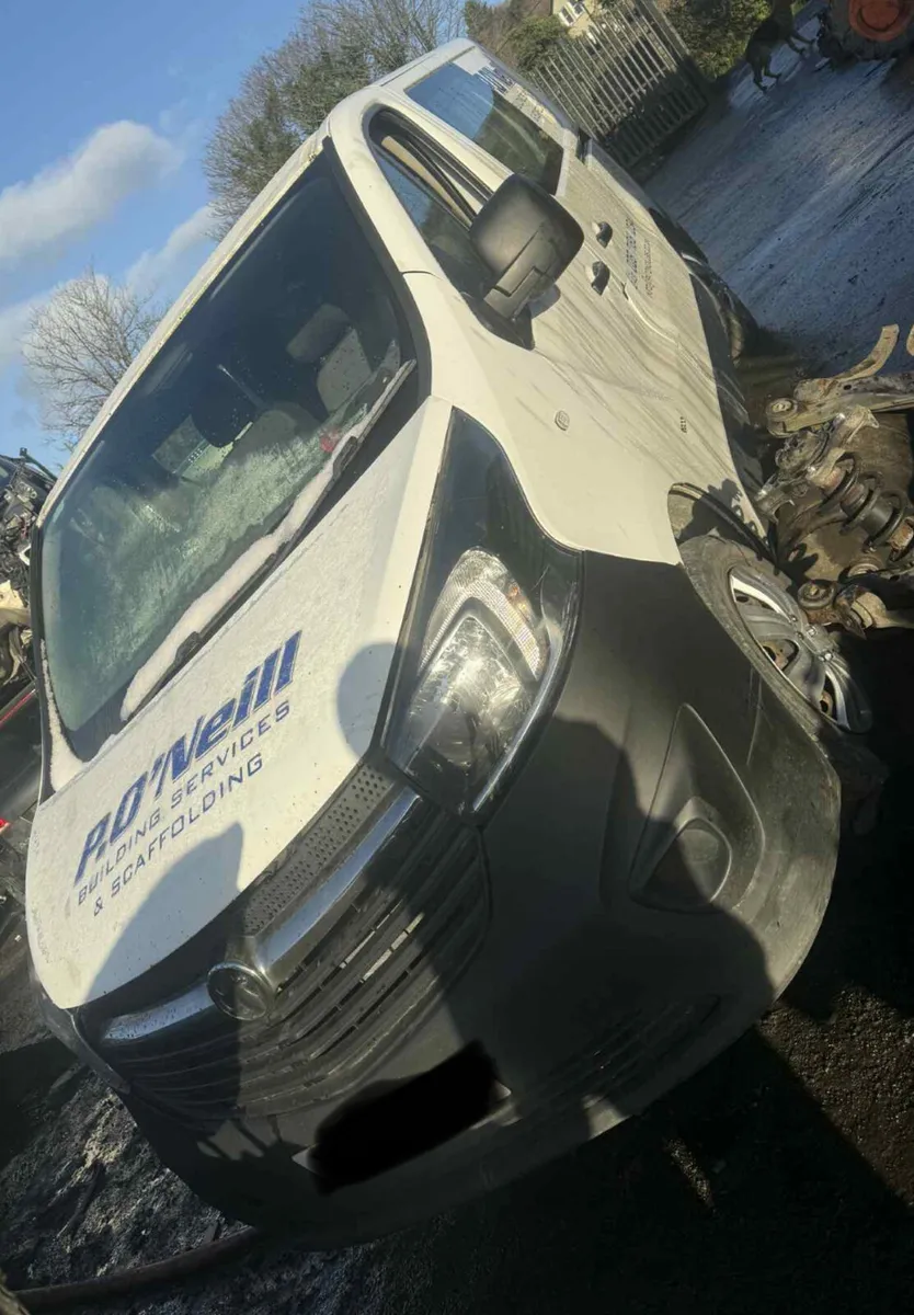 2016 Vauxhall Vivaro breaking - Image 1