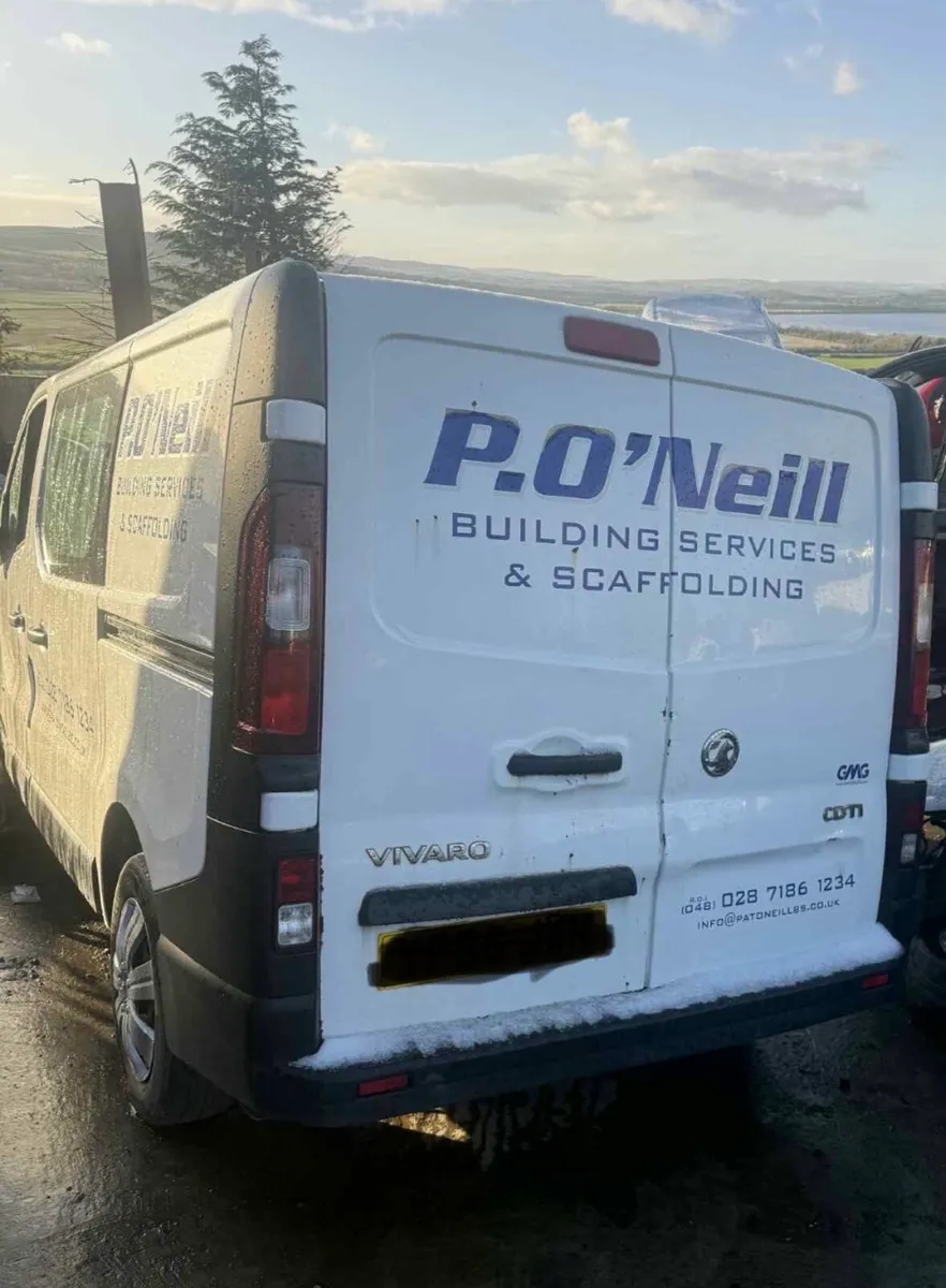 2016 Vauxhall Vivaro breaking - Image 2