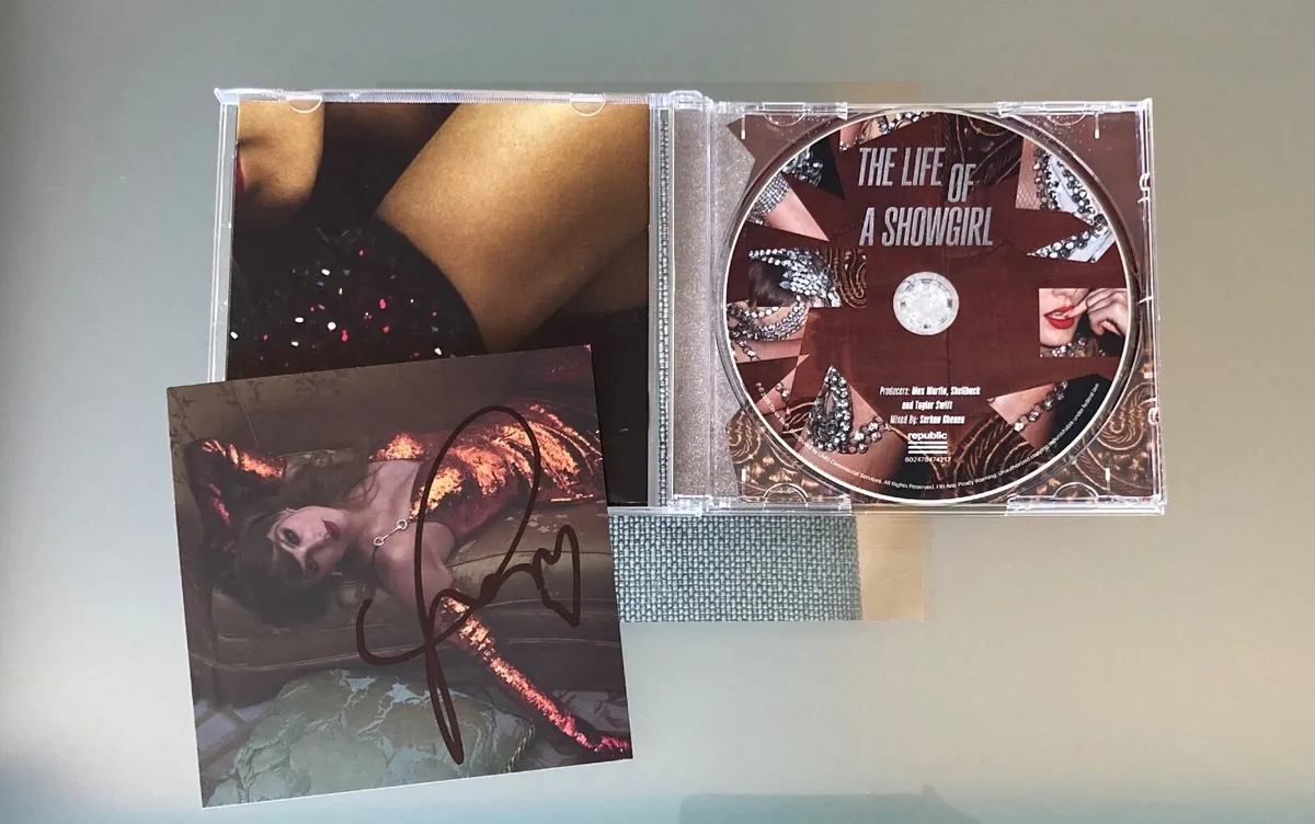 Taylor Swift TLOAS Signed CD, As New - Image 1
