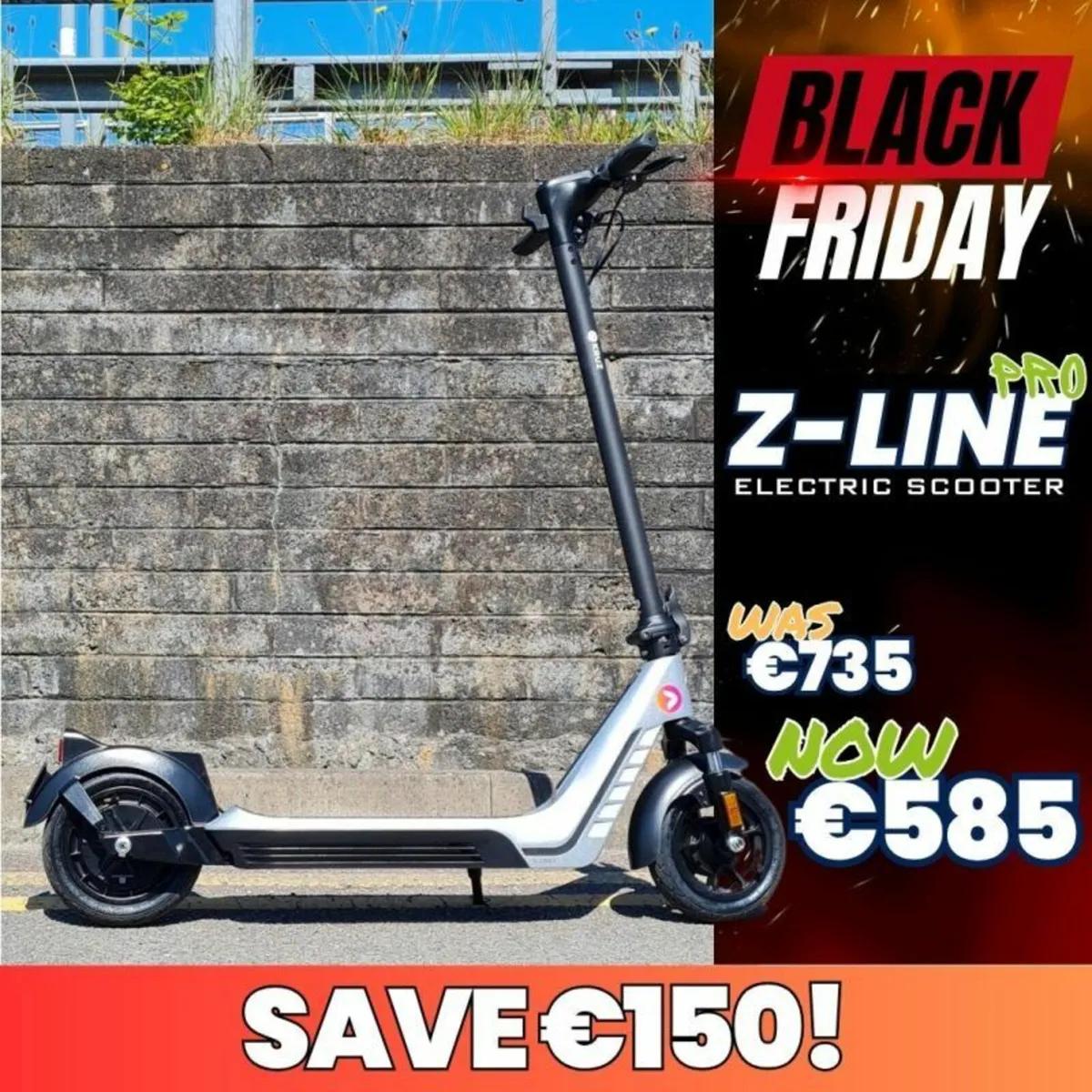 Z – Line PRO Folding Electric Scooter - Image 1