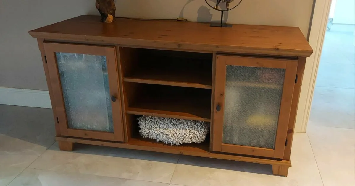 TV Unit, Sideboard, Solid Wood - Image 3