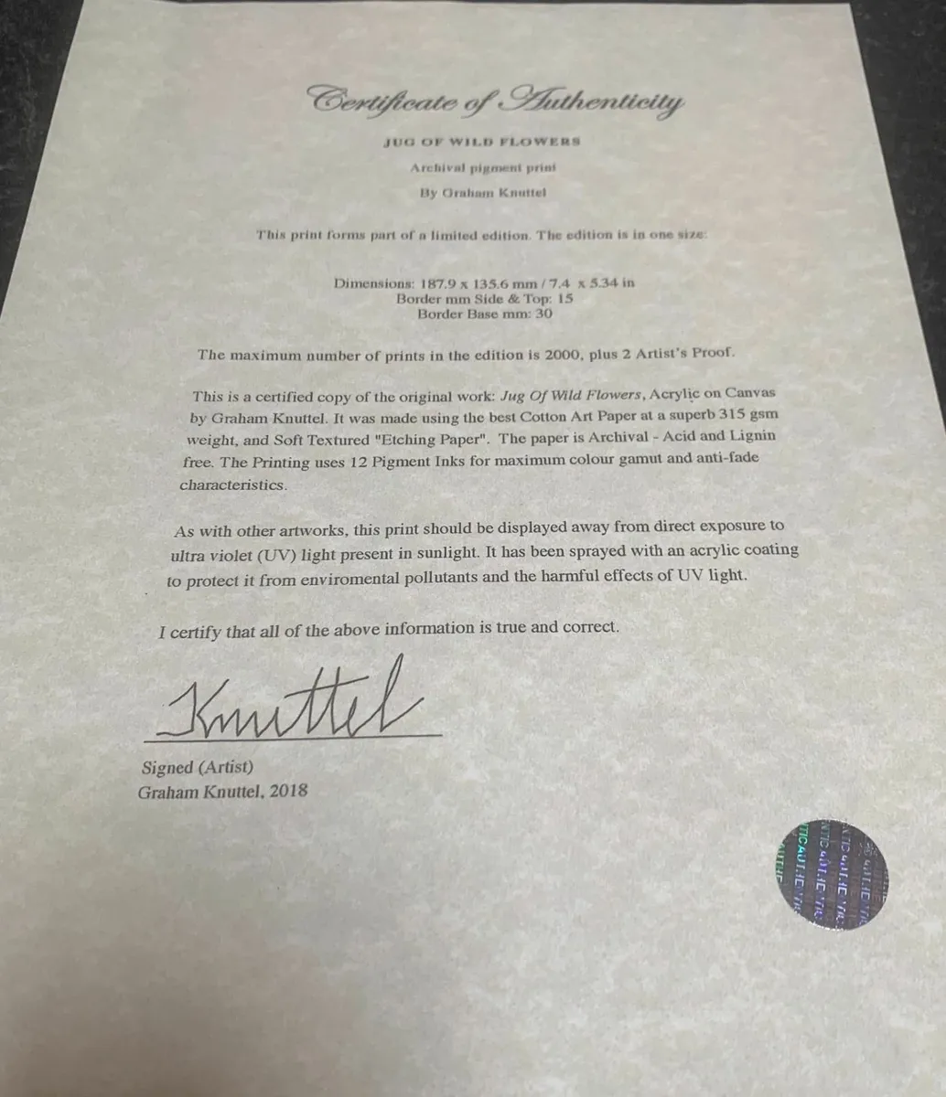 Graham Knuttel Limited Edition Framed Print - Image 4