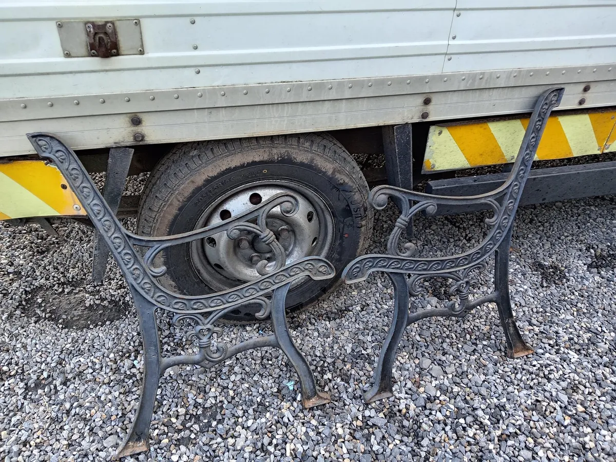 Garden seat ends - Image 1