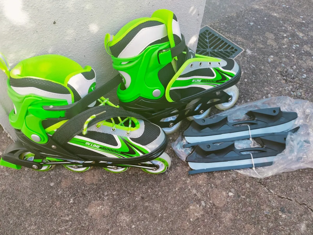 Roller skates + ice skates - Image 1