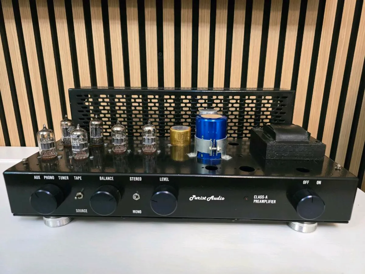 vintage tube preamplifier purist audio - Image 1