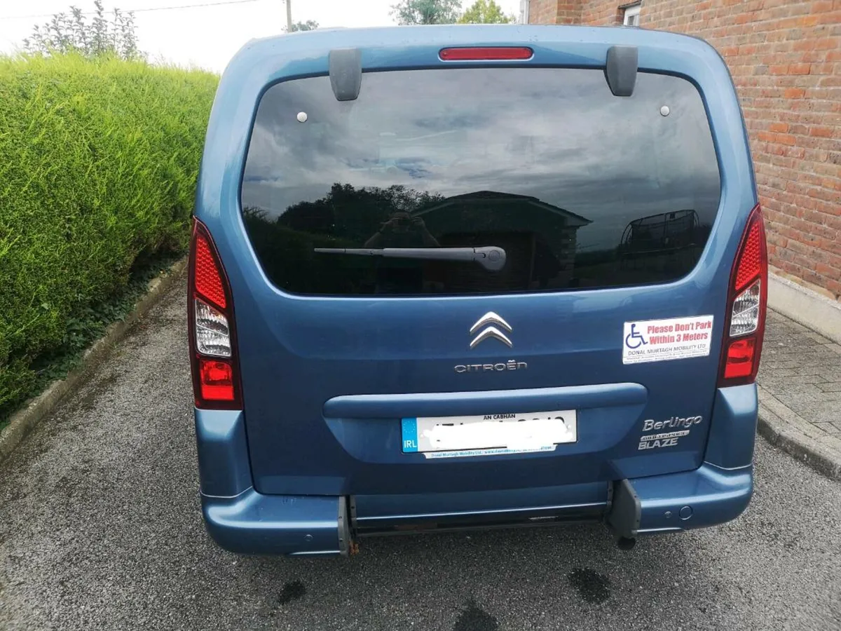 Citroen Berlingo Blaze - Wheelchair Accessible - Image 3