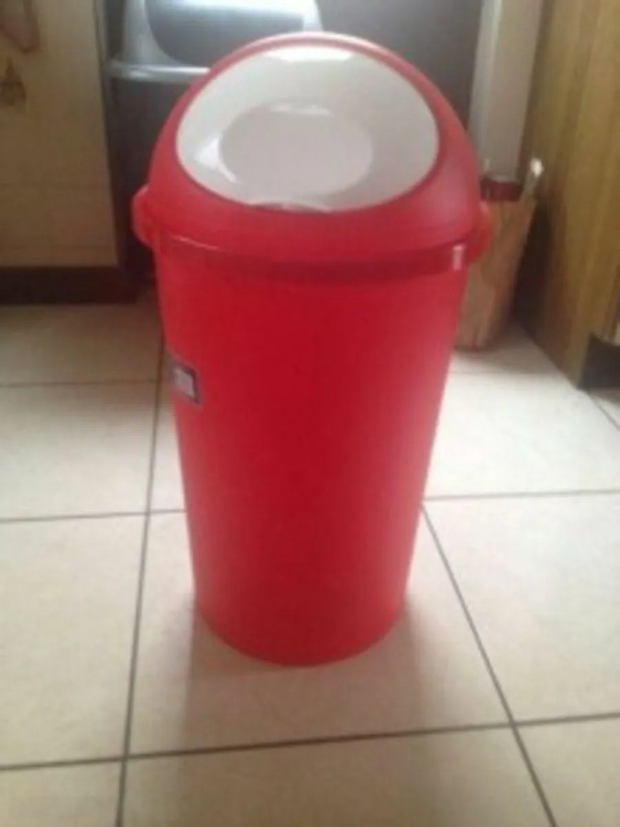 BRAND NEW Red Kitchen Bin