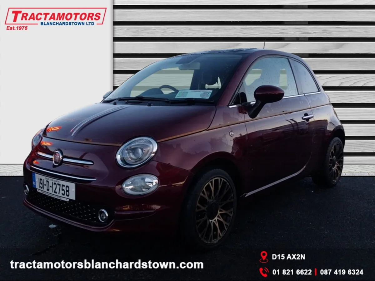 Fiat 500 1.2 69BHP COLLEZIONE FALL E E6D 3 - Image 1