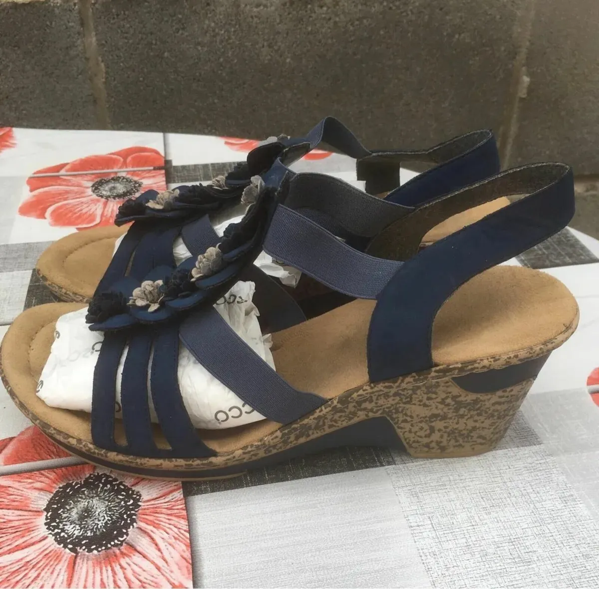 Ladies Rieker Sandals, Size 42, Worn once only - Image 2