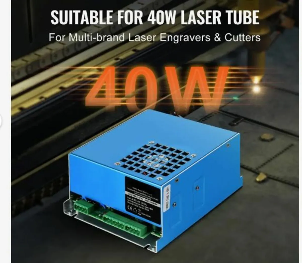 CO2 Laser Power Supply, 40W - Image 3