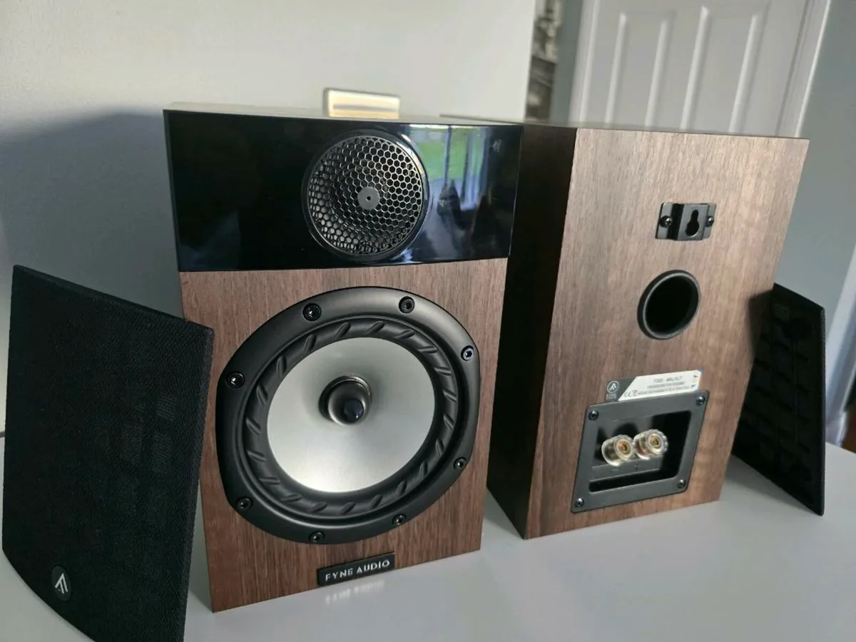Fyne Audio F300 Bookshelf Speakers - Image 1